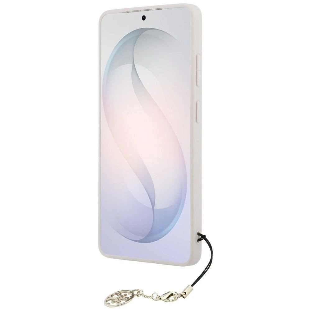 GUESS case for SAMSUNG S26 Ultra GUHMS26LGF4GPI (PU 4G Classic Logo with Charm) pink