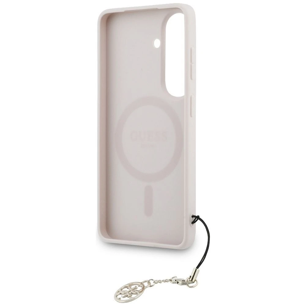 GUESS case for SAMSUNG S26 GUHMS26SGF4GPI (PU 4G Classic Logo with Charm) pink