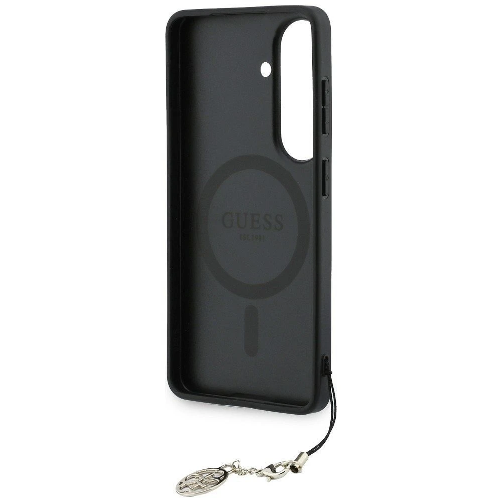 GUESS case for SAMSUNG S26 GUHMS26SGF4GBR (PU 4G Classic Logo with Charm) brown