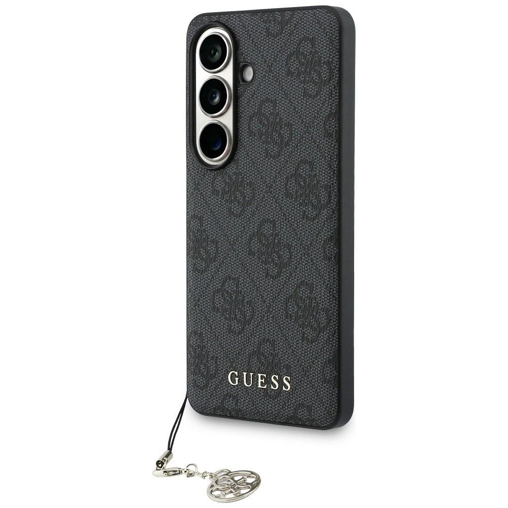 GUESS case for SAMSUNG S26 GUHMS26SGF4GGR (PU 4G Classic Logo with Charm) black