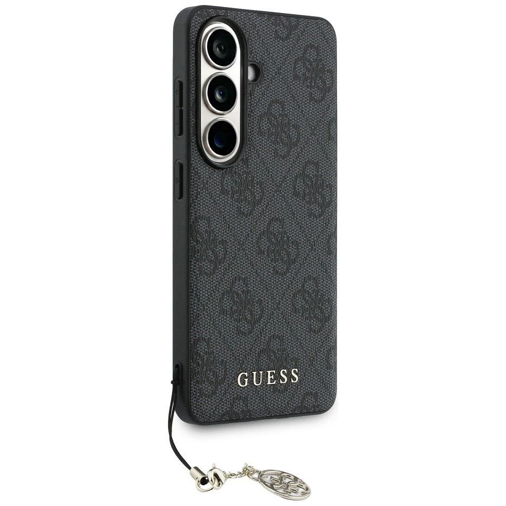 GUESS case for SAMSUNG S26 GUHMS26SGF4GGR (PU 4G Classic Logo with Charm) black