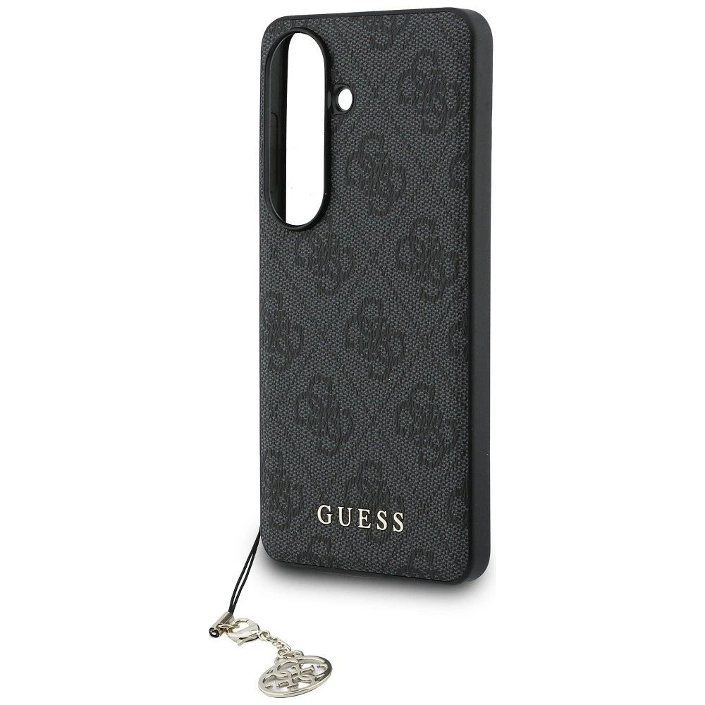 GUESS case for SAMSUNG S26 GUHMS26SGF4GGR (PU 4G Classic Logo with Charm) black