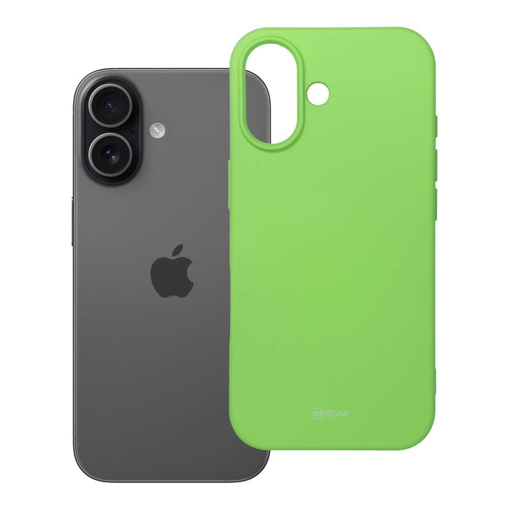 ROAR case ALL DAY COLORFUL JELLY for IPHONE 17 lime