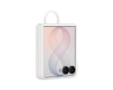 EF-EF776CWE Samsung Silikonový Magnetický Kryt s Kroužkem pro Galaxy Z Flip 8 White