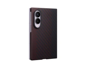 EF-KF971SRE Samsung Carbon Magnetický Kryt pro Galaxy Z Fold 8 Red