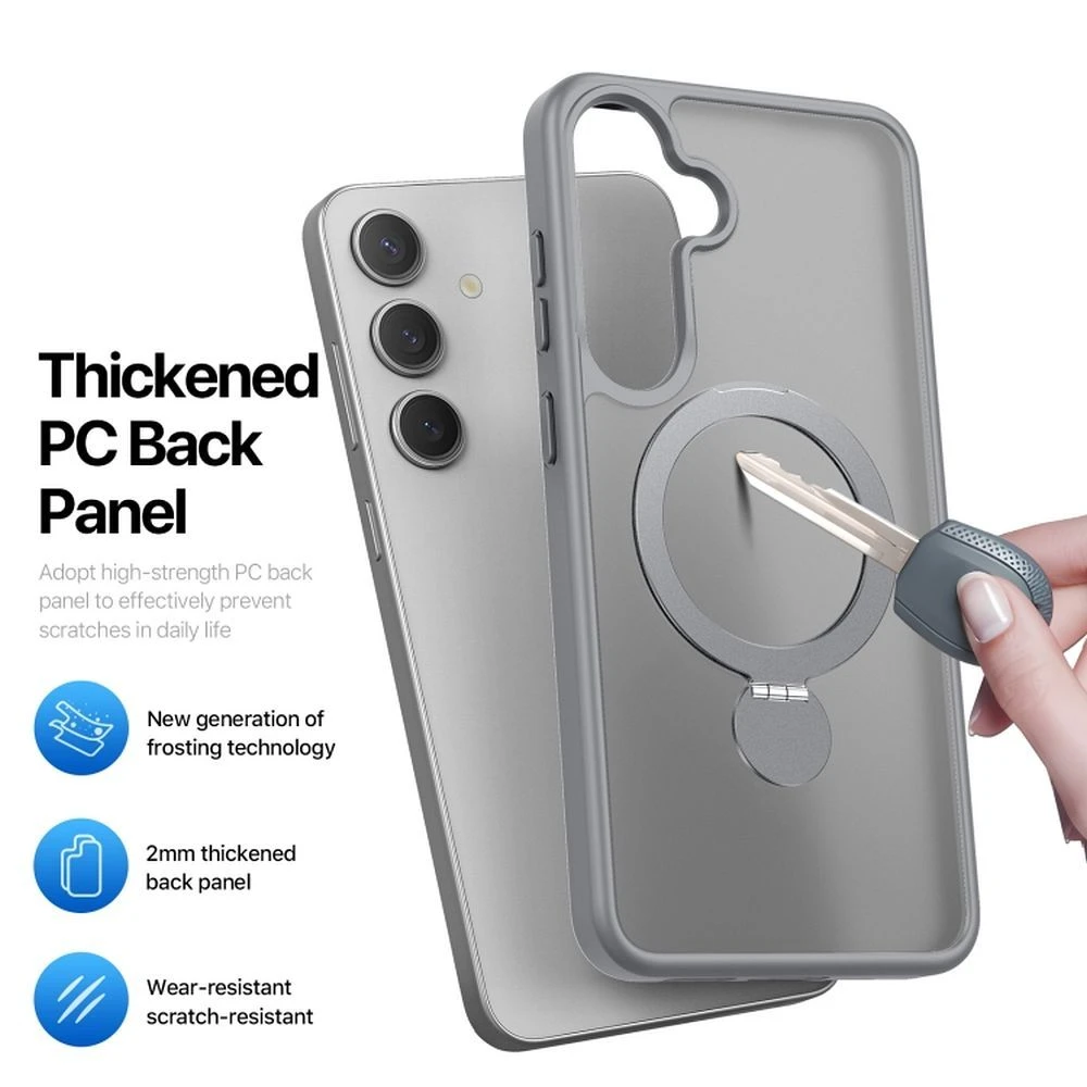 DUX DUCIS case YIND comptible with MagSafe for SAMSUNG S25 Plus grey