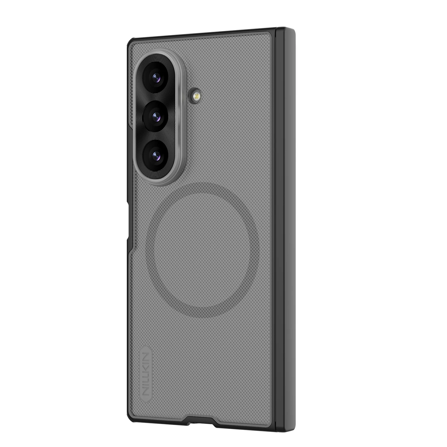 Nillkin Super Frosted FOLD Magnetic Zadní Kryt pro Samsung Galaxy Z Fold 8 Ultra Transparent Black