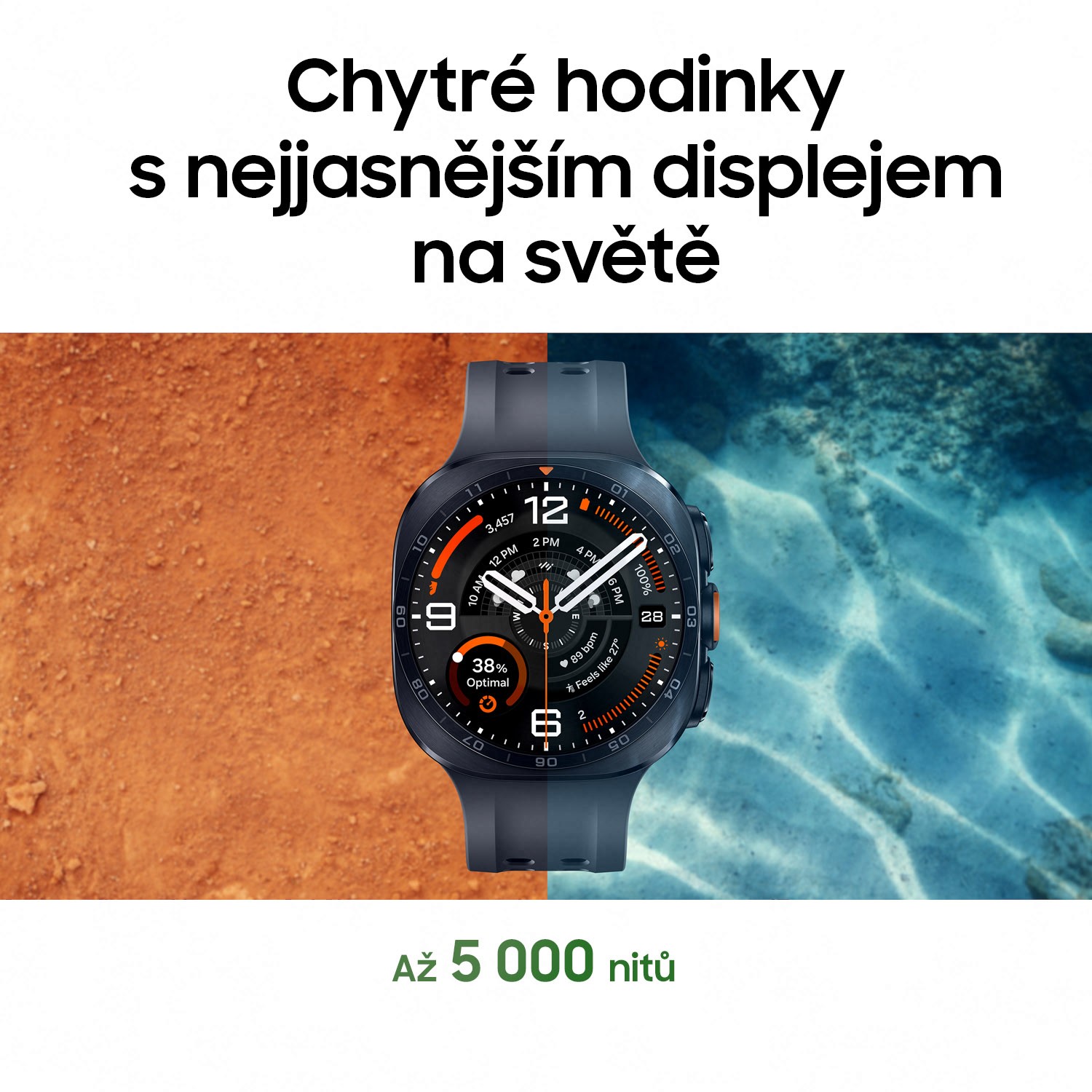 Samsung Galaxy Watch Ultra2 LTE (SM-L715) Stříbrná