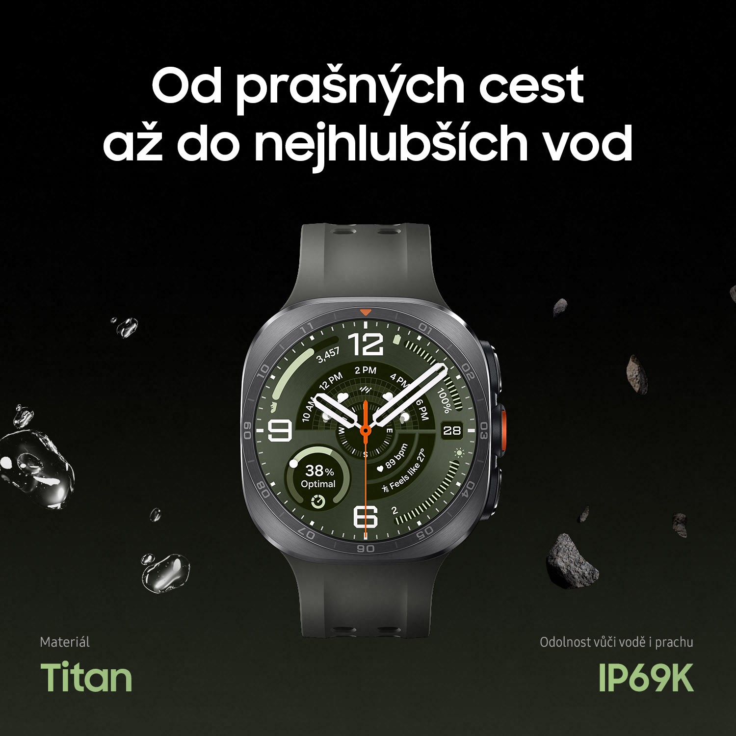 Samsung Galaxy Watch Ultra2 LTE (SM-L715) Stříbrná