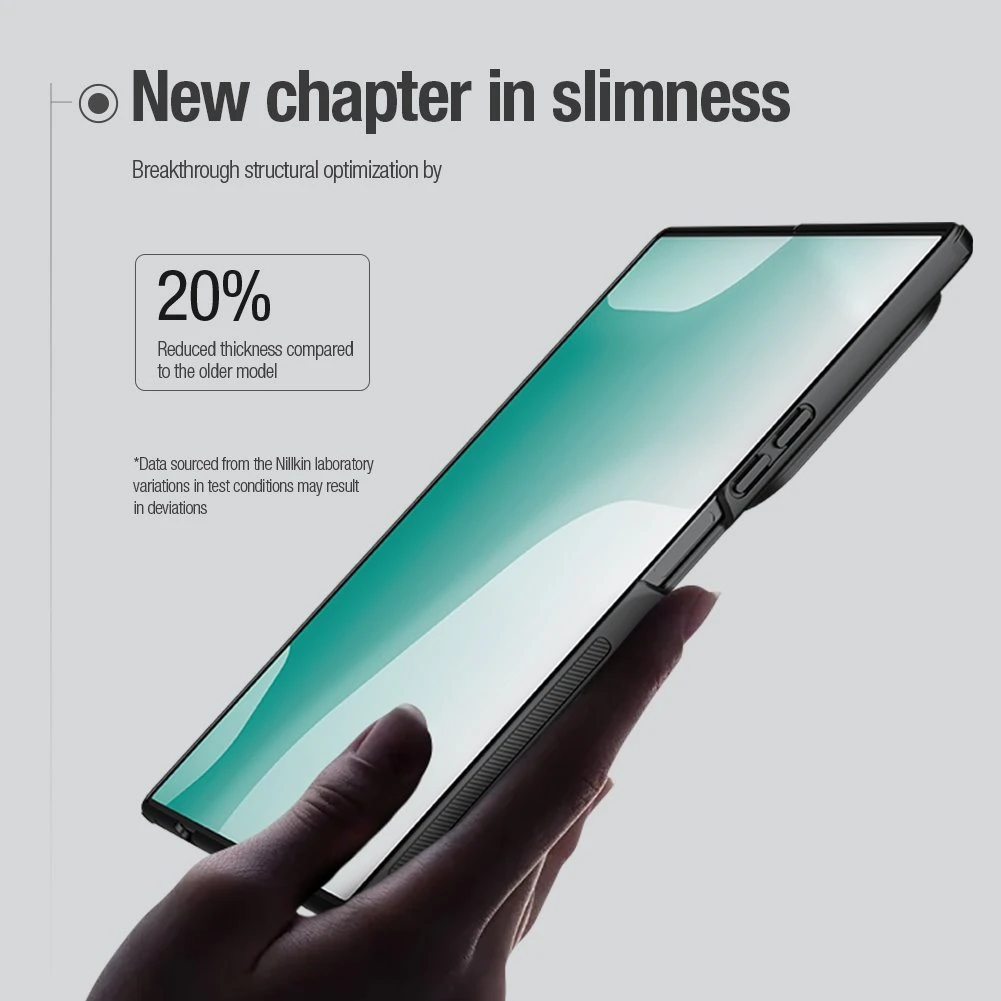 Nillkin Super Frosted FOLD Magnetic Pen Slot Zadní Kryt pro Samsung Galaxy Z Fold 7 Blue