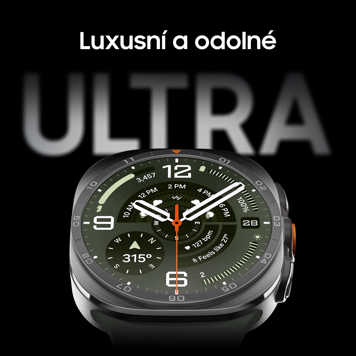 Samsung Galaxy Watch Ultra2 LTE (SM-L715) Šedá