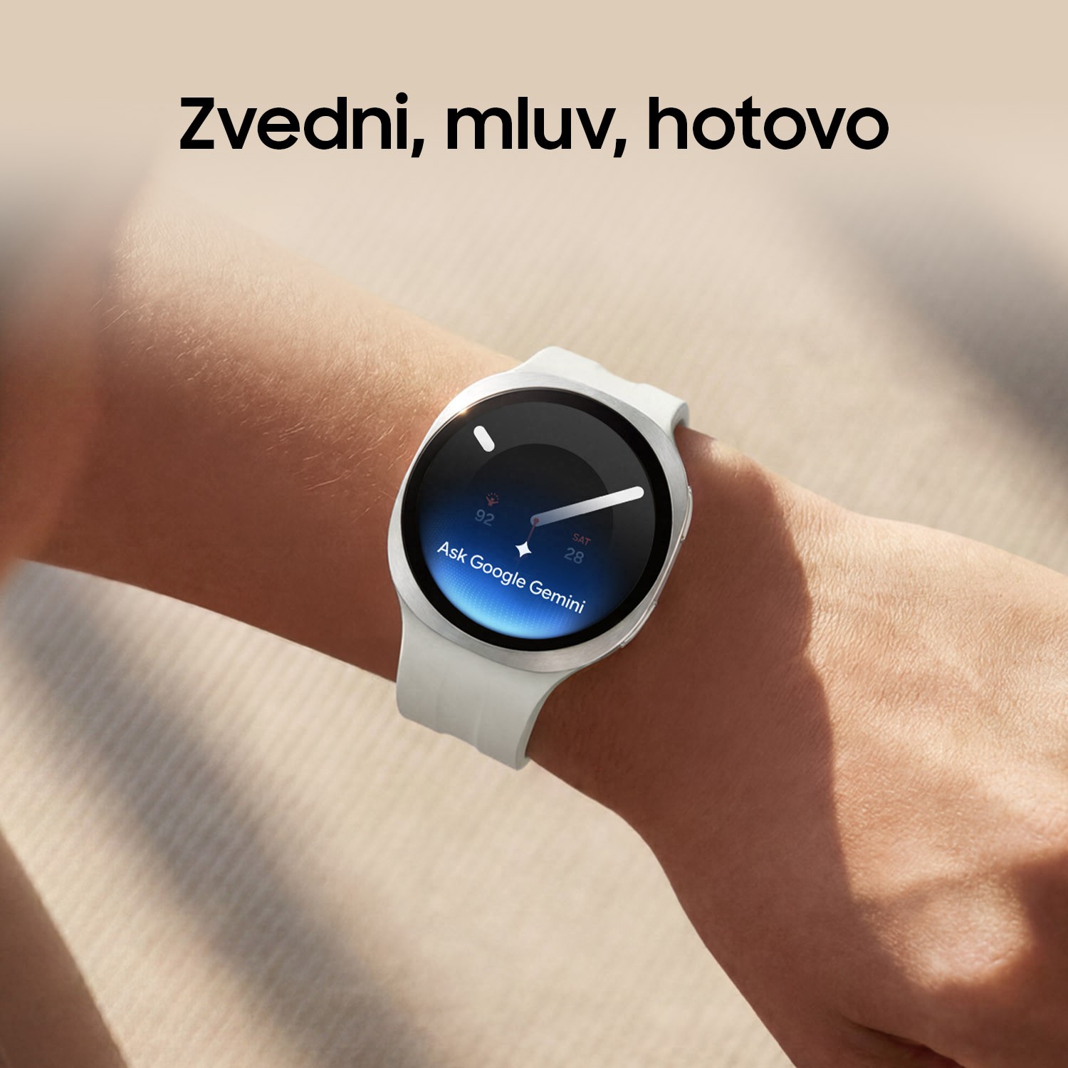 Samsung Galaxy Watch 9 LTE 40mm Krémové