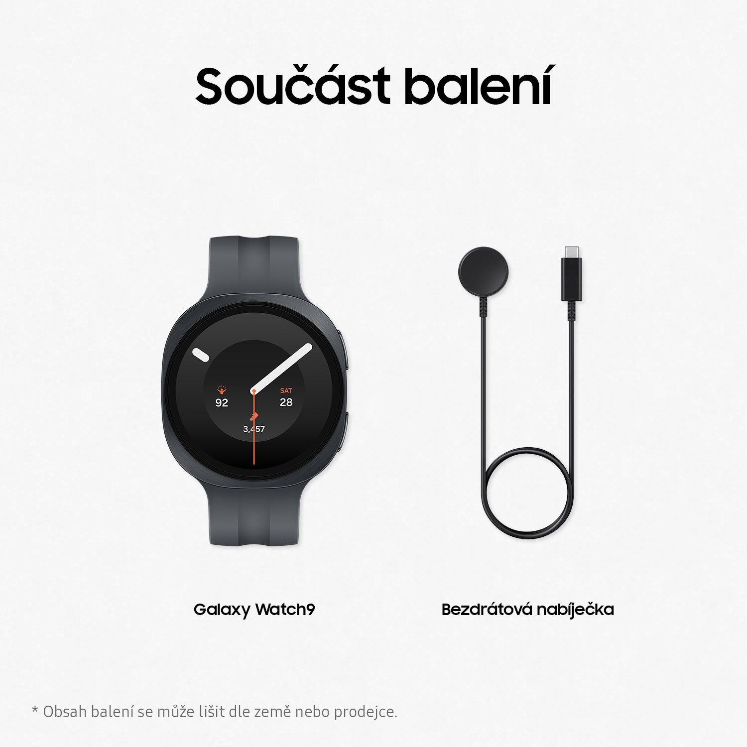 Samsung Galaxy Watch 9 40mm Grafitová