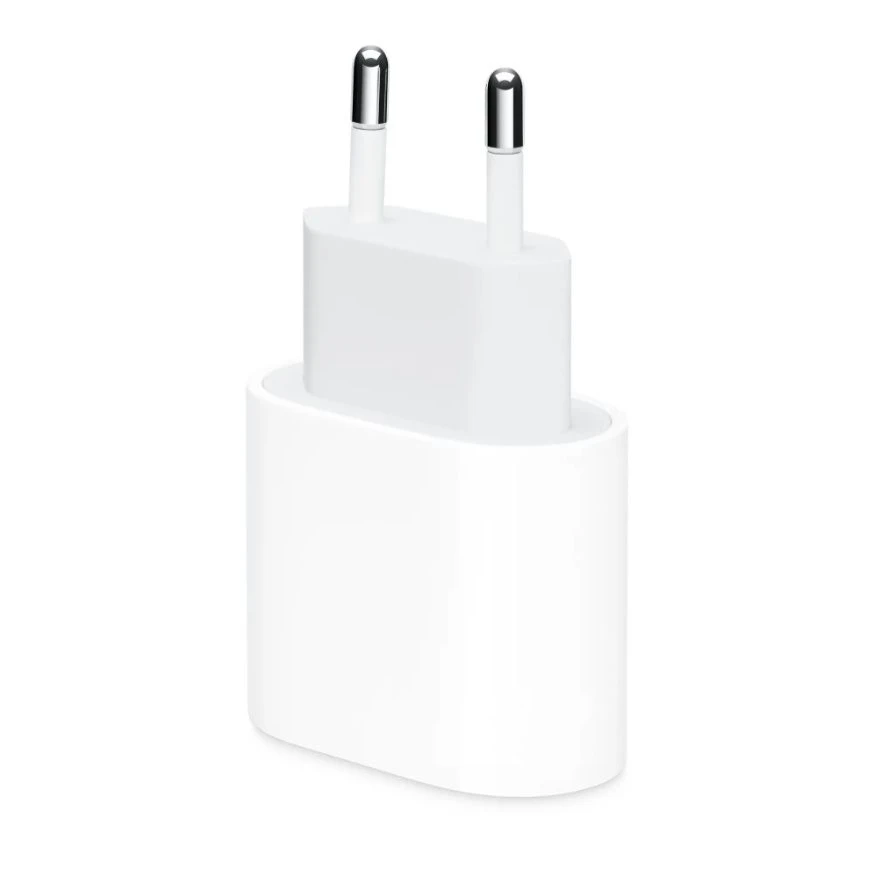 Original charger Apple MHJE3ZM/A A2347 with Type C socket 20W white blister