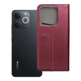 Flip case for Realme NOTE 70 Smart Magneto burgundy