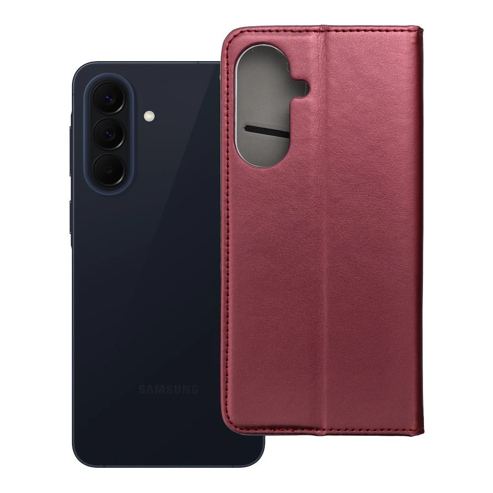 Flip case for Samsung A57 5G Smart Magneto burgundy