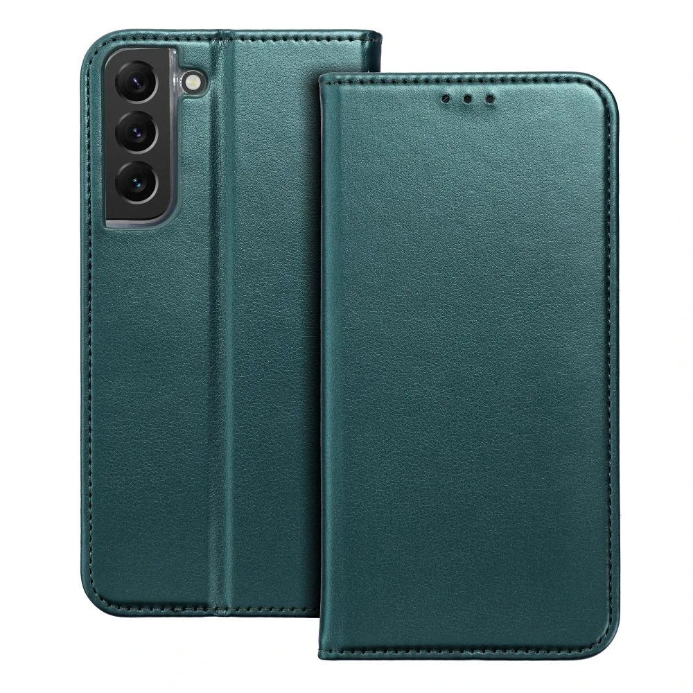 Flip case for Samsung A57 5G Smart Magneto dark green