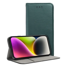 Flip case for Motorola EDGE 70 Smart Magneto dark green