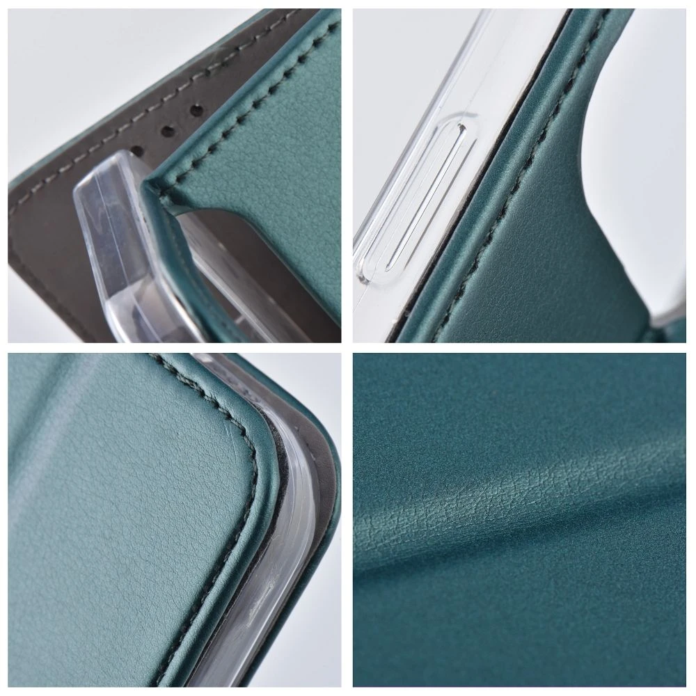 Flip case for Motorola EDGE 70 Smart Magneto dark green