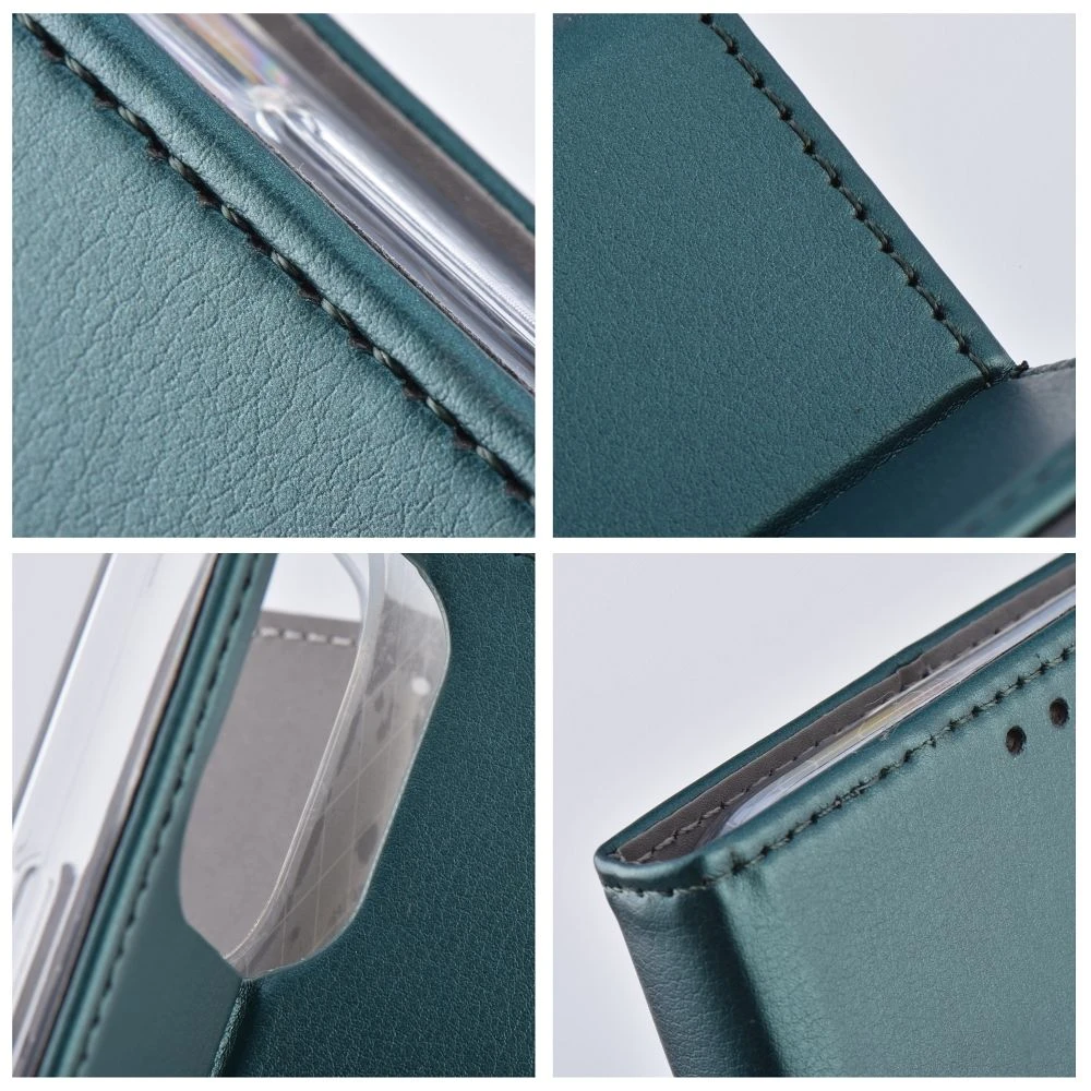 Flip case for Motorola EDGE 70 Smart Magneto dark green
