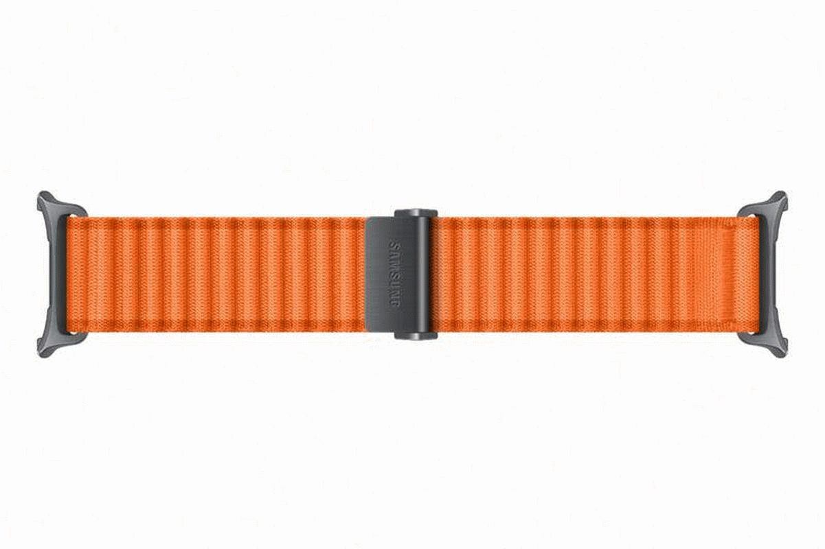 Sportovní řemínek Samsung Trail Band pro Samsung Galaxy Watch Ultra2  ET-SVL70MFEGEU, oranžová