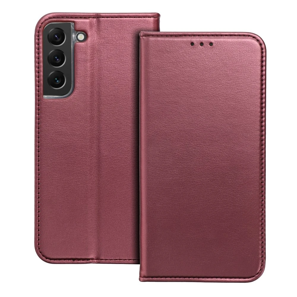 Flip case for Samsung S26 FE Smart Magneto burgundy
