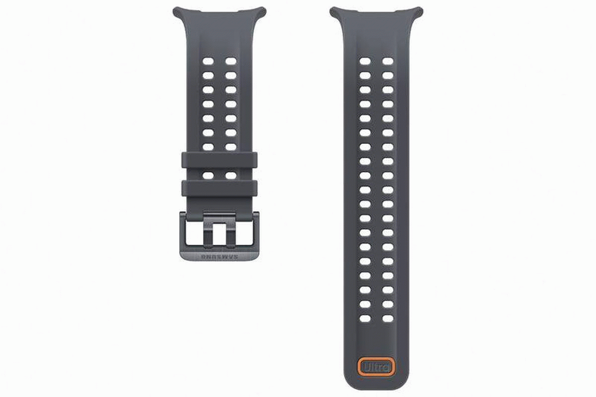 Sportovní řemínek Samsung Marine Band pro Samsung Galaxy Watch Ultra2 ET-SNL71MBEGEU, černá