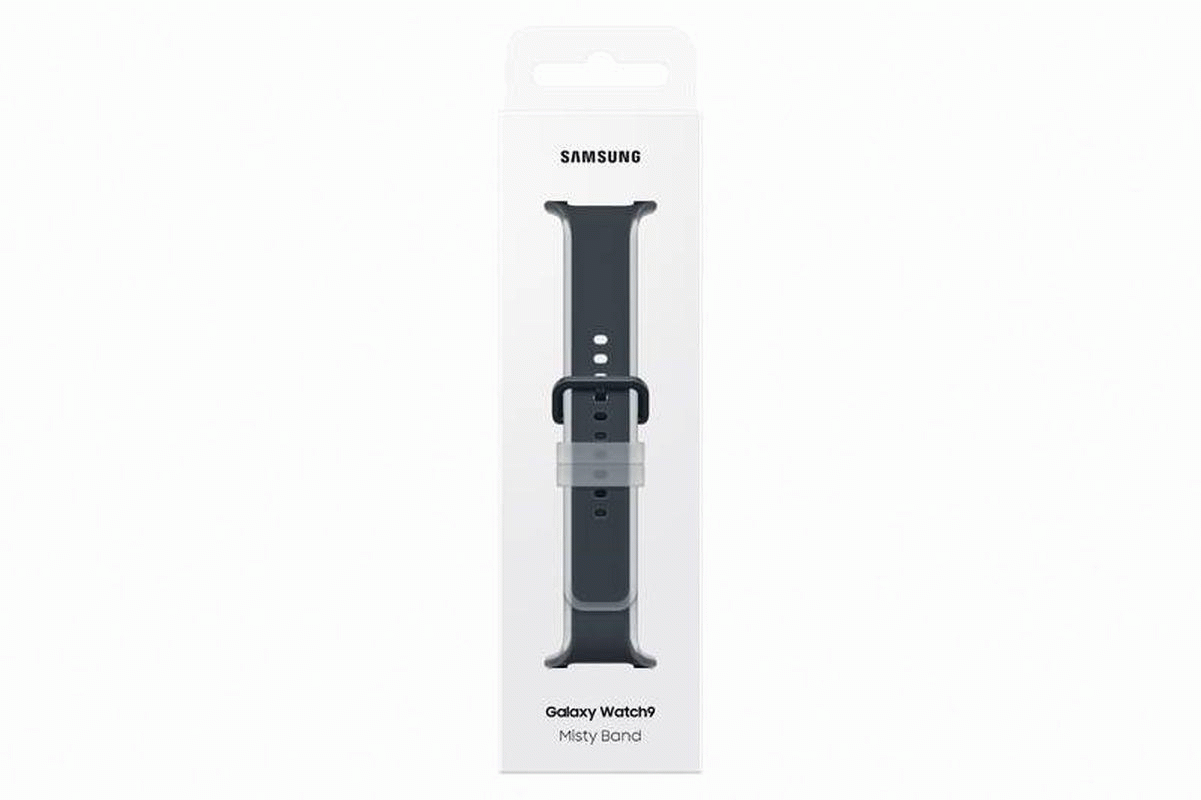 Silikonový řemínek Samsung velikost M/L pro Samsung Galaxy Watch9 ET-SXL35LBEGEU, černá