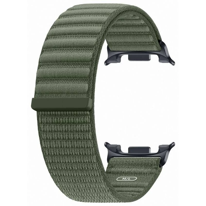 Látkový řemínek Samsung velikost M/L pro Samsung Galaxy Watch9 ET-SVL33LGEGWW, zelená