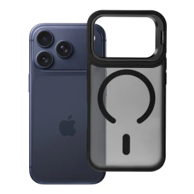 Case for iPhone 17 Pro / 18 Pro Forcell F-Protect Shadow Stand Premium compatible with MagSafe black