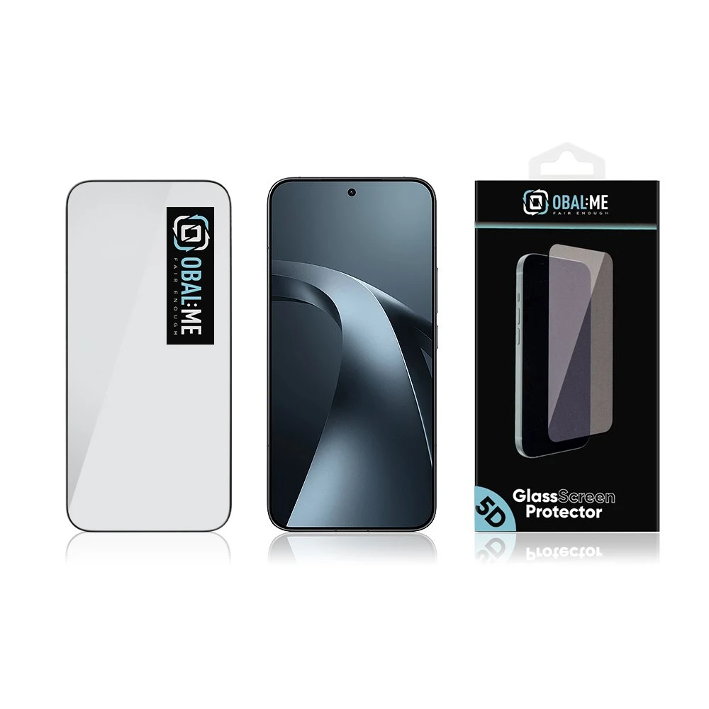OBAL:ME 5D Tvrzené Sklo pro Xiaomi 17T Pro Black