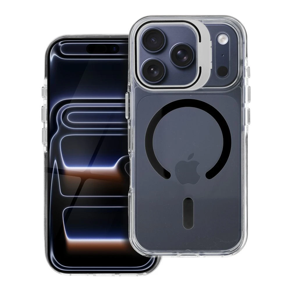 Case for iPhone 17 Pro / 18 Pro Lens Mag Cover compatible with MagSafe black