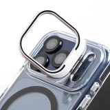 Case for iPhone 17 Pro Max / 18 Pro Max Lens Mag Cover compatible with MagSafe white