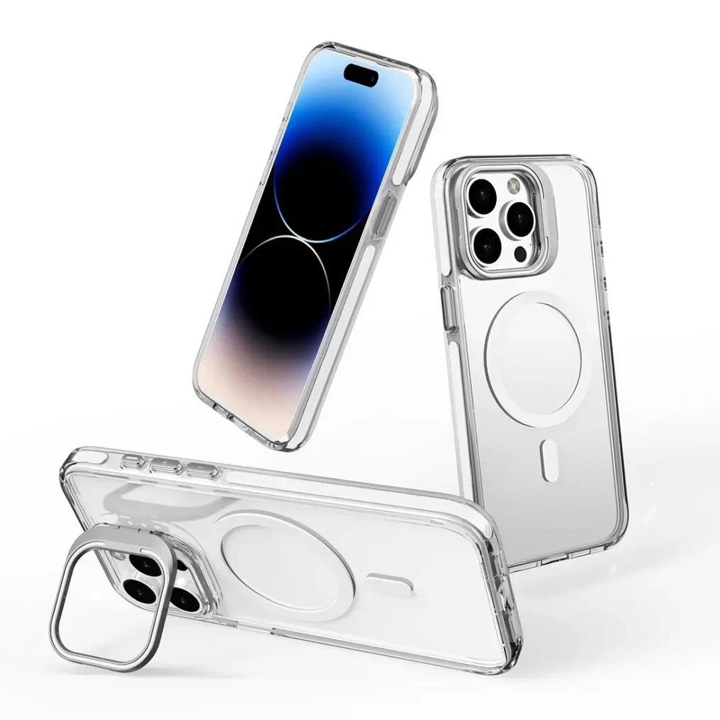Zadní kryt Lens Mag Cover compatible with MagSafe pro Apple iPhone iPhone 17 Pro / 18 Pro, bílá