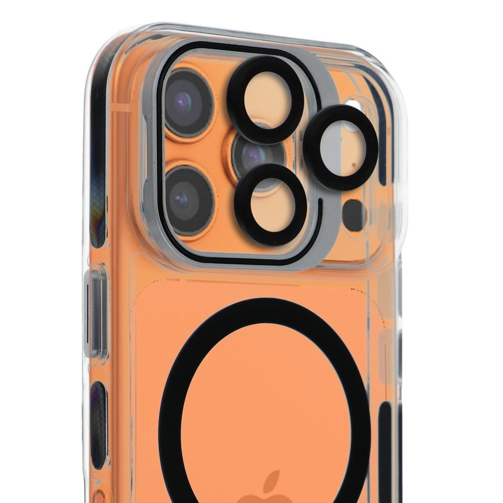 Case for iPhone 17 Pro Max / 18 Pro Max Lens Mag Cover compatible with MagSafe black