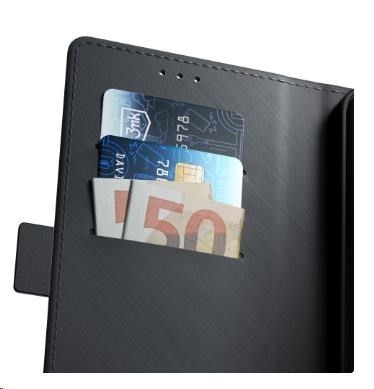 Flipové pouzdro 3mk Wallet Case pro Samsung Galaxy A27 5G, černá