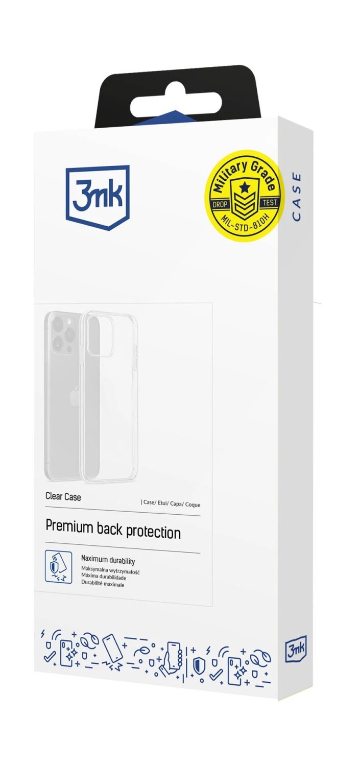 Silikonové pouzdro 3mk Clear Case pro Samsung Galaxy A27 5G