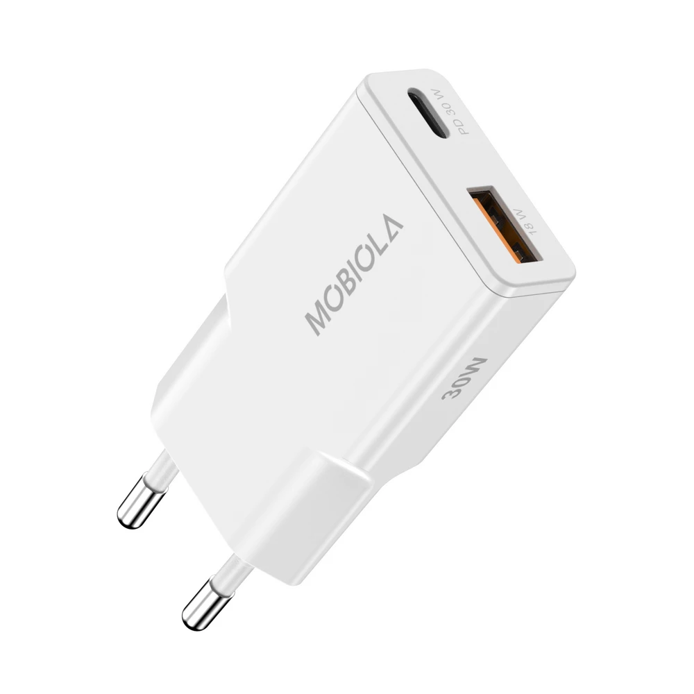 Nabíjecí adaptér MOBIOLA 30W (USB-A+USB-C)