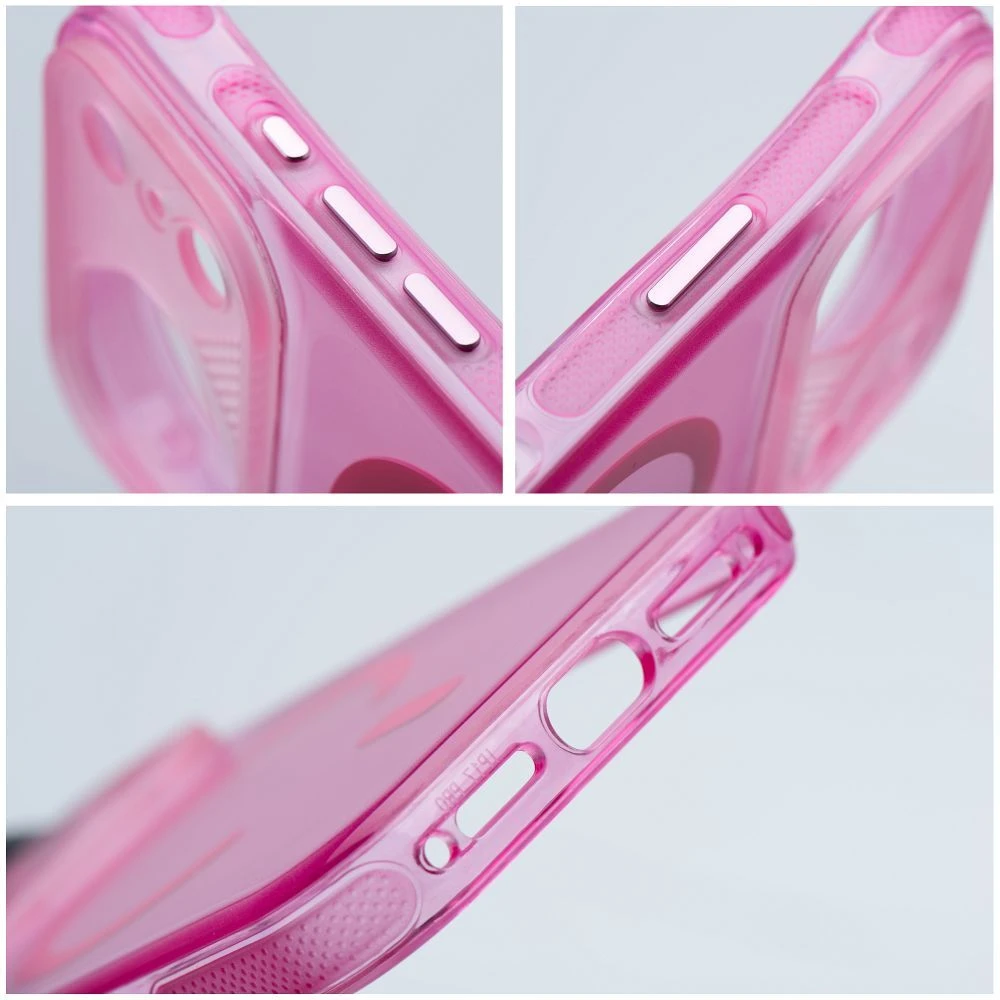 Case for iPhone 16 PRO Aurora compatible with MagSafe pink