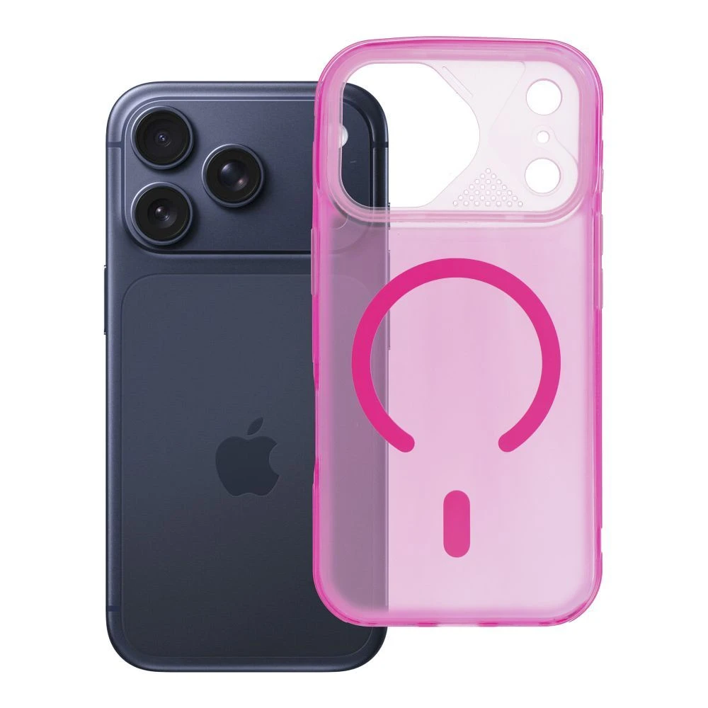 Case for iPhone 17 PRO Aurora compatible with MagSafe pink