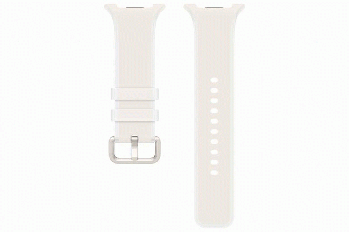 Silikonový řemínek Samsung velikost S/M pro Samsung Galaxy Watch9 ET-SXL34SUEGEU, krémová