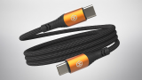 Magnetický kabel Hammer USB-C/USB-C 100W 1m, černá