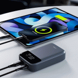 Powerbanka Allity APB-200 10000mAh, 33W, šedá