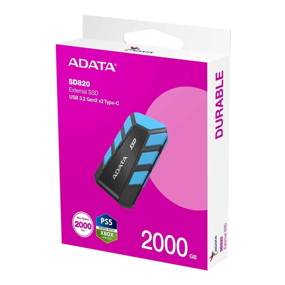 ADATA SD820 /2TB/SSD/ modrá