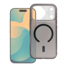 Case for iPhone 15 PRO Aurora compatible with MagSafe black