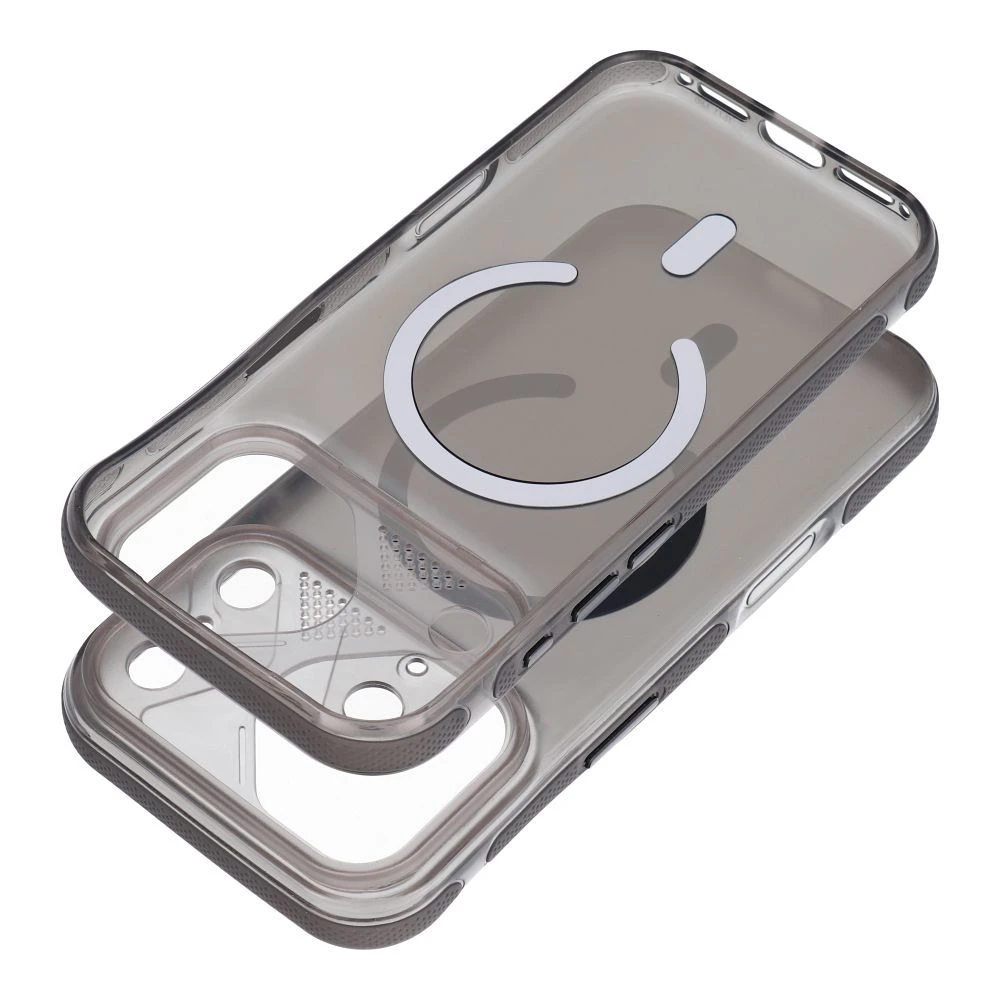 Case for iPhone 17 PRO Aurora compatible with MagSafe black