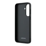 Lacoste Iconic Petit Pique Woven Logo MagSafe Zadní Kryt pro Samsung Galaxy A37 Black