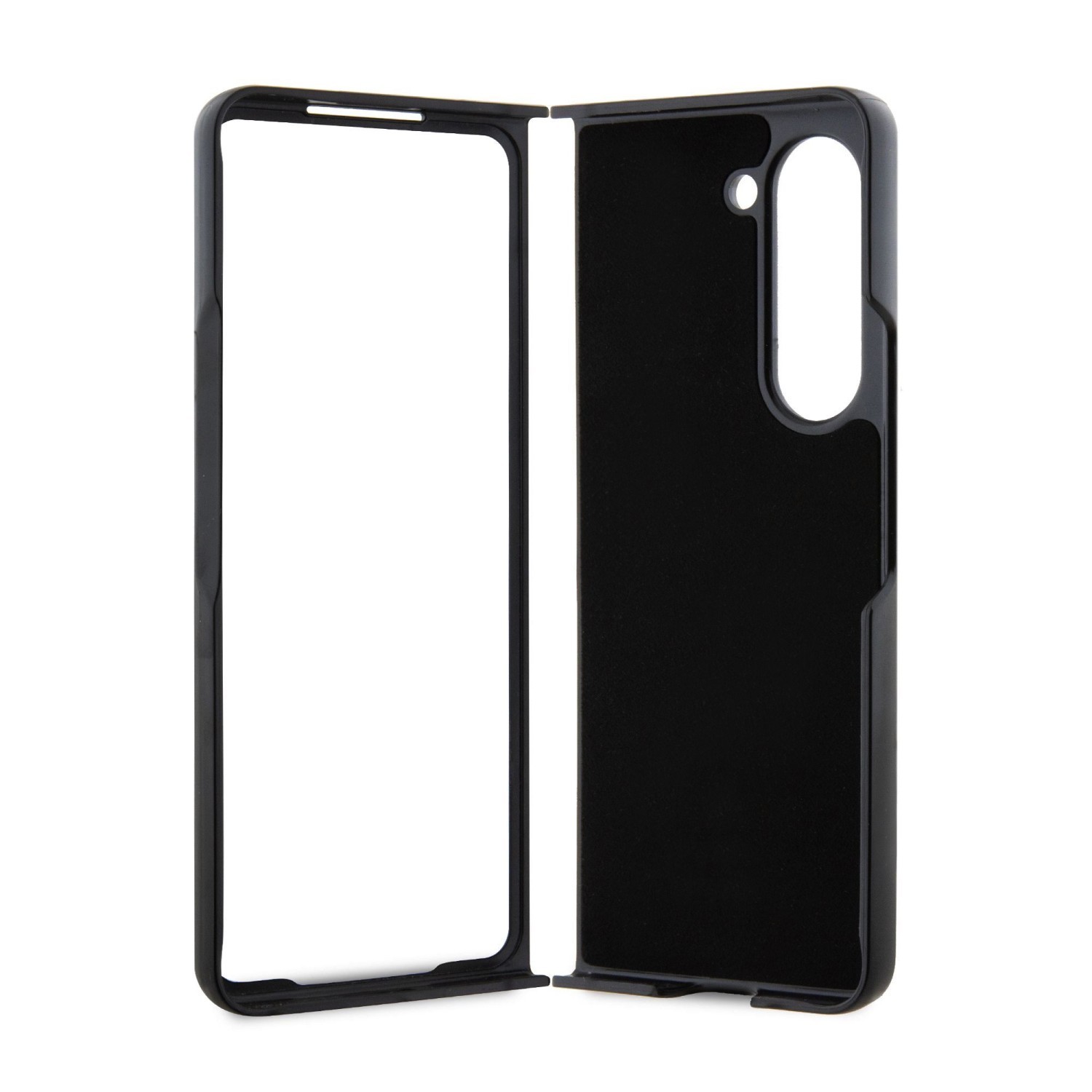 Zadní kryt Karl Lagerfeld PU Saffiano Karl and Choupette pro Samsung Galaxy Z Fold8 Ultra, černá