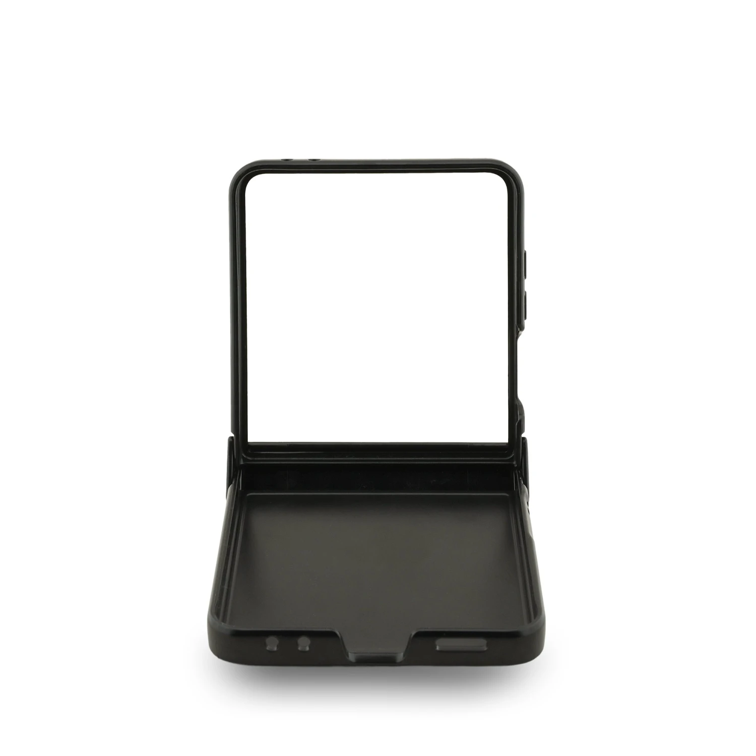 Karl Lagerfeld PU Karl and Choupette Heads Magnetic Zadní Kryt pro Samsung Galaxy Z Flip 7 Black