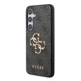 Zadní kryt Guess PU 4G Metal Logo pro Samsung Galaxy Z Fold8 Ultra, šedá